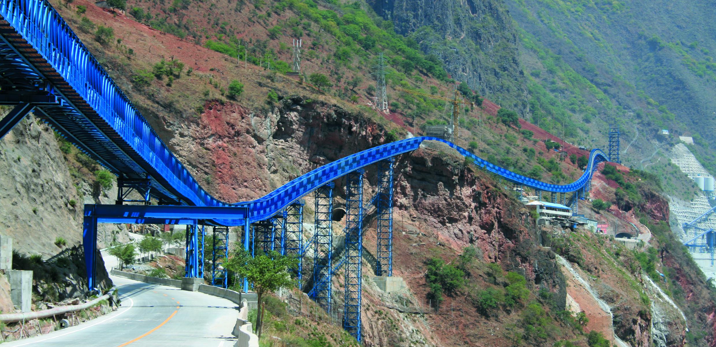 Belt Conveyor System Background